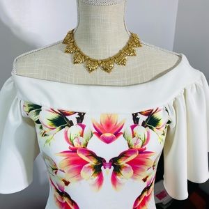 Monet vintage gold tone classic necklace #123